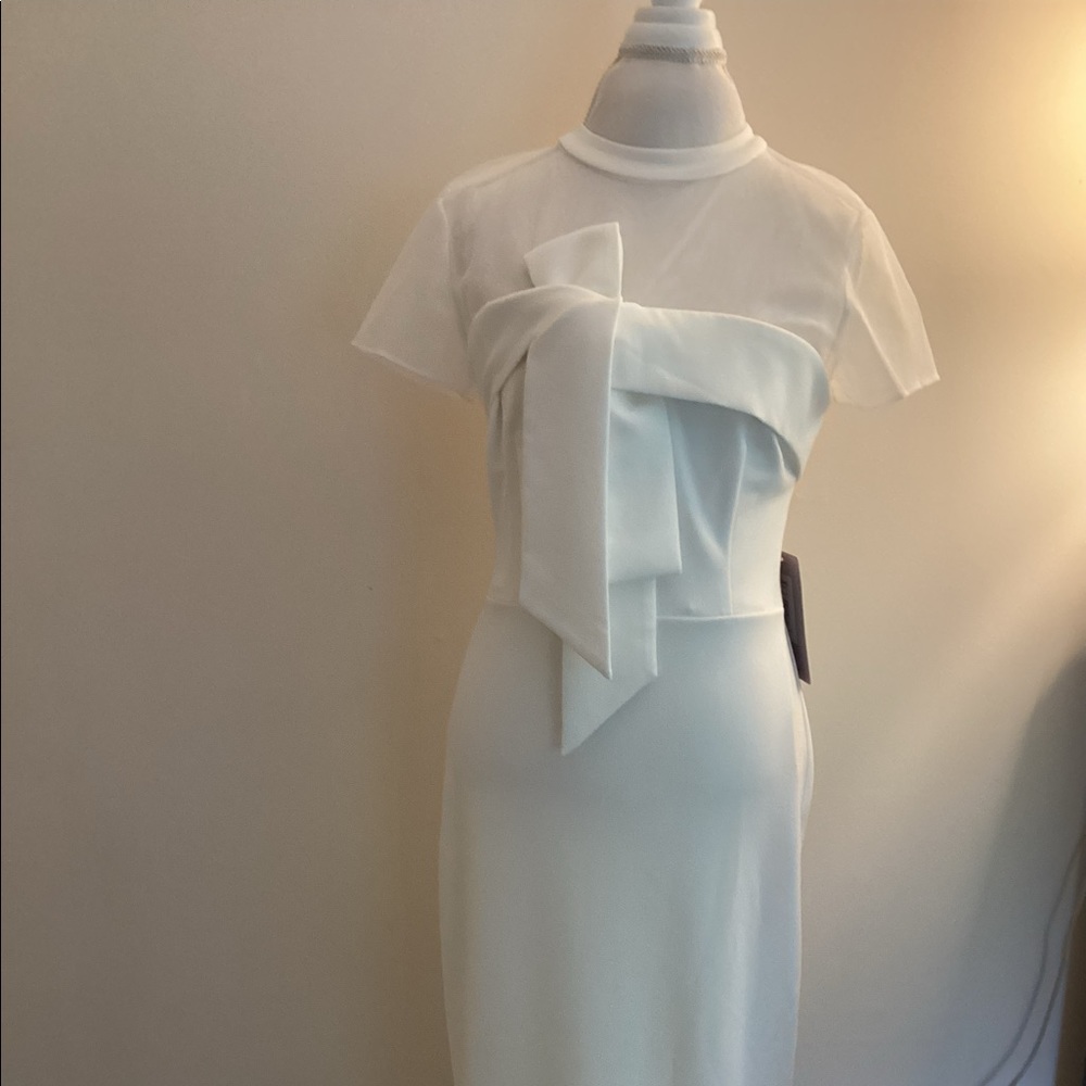 J S Collection, Ivory Dress, NWT